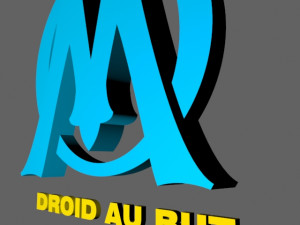 olympique de marseille 3D Принт Модель
