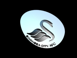 swansea city afc 3Dプリントモデル