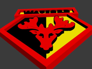 watford city fc Modelo de Impressão 3D