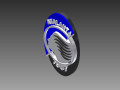 ATALANTA BERGAMO CALCIO 3D LOGO 3D Model