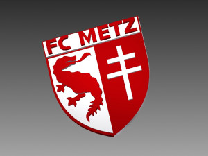 metz fc badge emblem 3D 打印模型