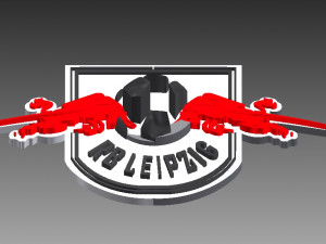 Rb leipzig badge Modèles 3D en vedette