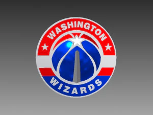 washington wizards badge 3D Print Model