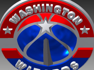 washington wizards badge 3Dプリントモデル