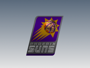 phoenix suns badge 3D Model