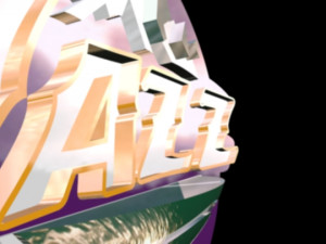 utah jazz sign or badge Modèle 3D