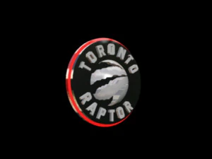 toronto raptors logo 3D Model