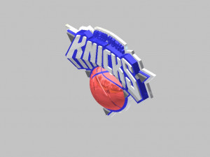 new york knicks logo 3D Model