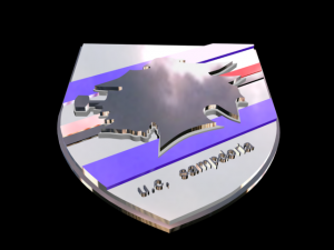 sampdoria 3d logo 3D Model