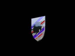 sampdoria 3d logo 3D Model