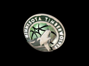 minnesota timberwolves sign logo Model 3D