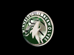 minnesota timberwolves sign logo Model 3D