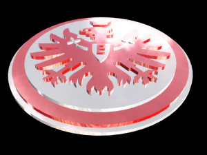eintracht frankfurt football team sign 3D Model