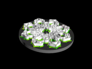islamic phrase 5 3d 3D Model