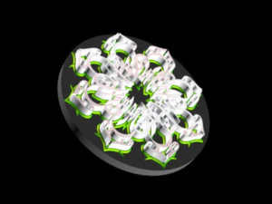 islamic phrase 5 3d 3D Model
