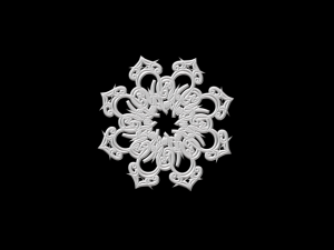 islamic phrase 5 3d 3D Модель