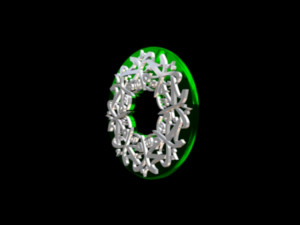 islamic phrase 6 3d 3D Model