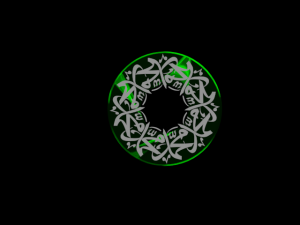 islamic phrase 6 3d 3D Model