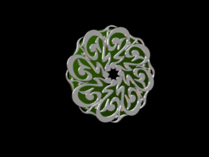 islamic phrase 7 3d Model 3D