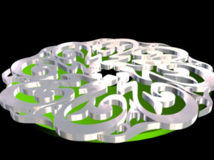 islamic phrase 7 3d 3D 모델