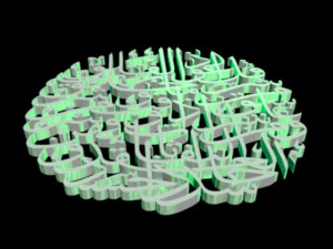 islamic phrase 10 3d 3D Model