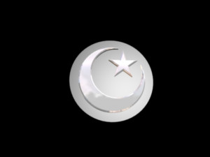 islamic moon star 3Dモデル