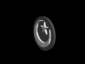 islamic moon star 3Dモデル