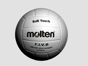 molten volley ball 3Dモデル