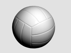 molten volley ball 3Dモデル
