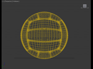 molten volley ball 3Dモデル