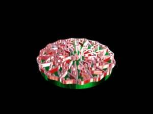 islamic phrase 25 Model 3D