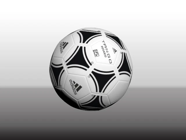 Adidas tango rosario ball 3D Model .c4d .max .obj .3ds .fbx .stl .blend