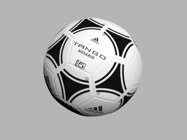 Auroch nariz intimidad Adidas tango rosario ball 3D Model in Sports Equipment 3DExport