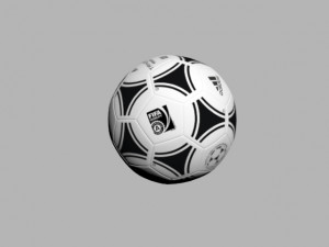 Adidas tango rosario ball 3D 모델