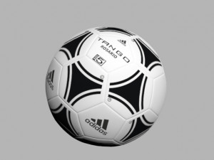 Adidas tango rosario ball 3D 모델