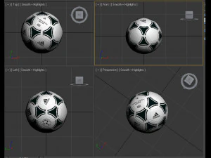 Adidas tango rosario ball 3D Model
