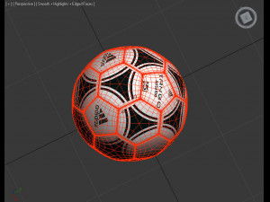Adidas tango rosario ball 3D 모델