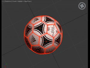 Adidas tango rosario ball 3D Model