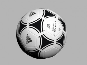 Adidas tango rosario ball 3D 모델