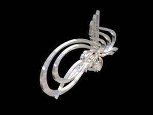 islamic phrase 35 Modello 3D