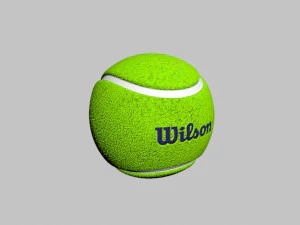 tennis ball wilson 3D Model