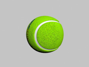 tennis ball wilson 3D Модель