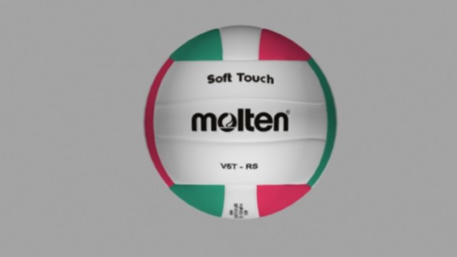 volley ball v5t 3D Модель .c4d .max .obj .3ds .fbx .stl .blend 