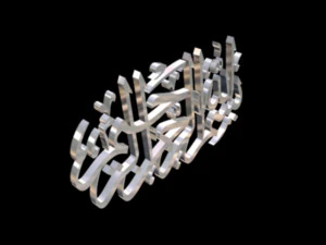 frase islamica 41 Modello 3D