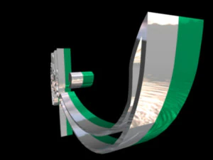 islamic phrase 42 3D Model