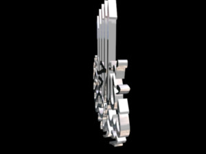 islamic phrase 51 3D Модель