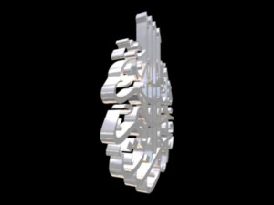 islamic phrase 53 3d 3D Model