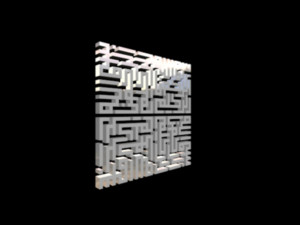 islamic phrase 57 Model 3D