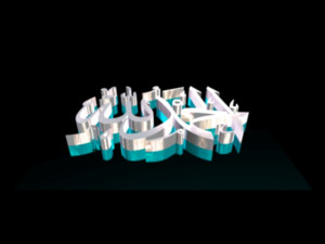 islamic phrase 58 3D Model