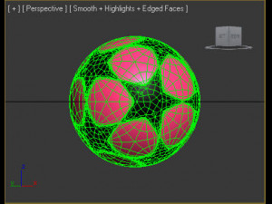 star soccer ball bundling 3D Model